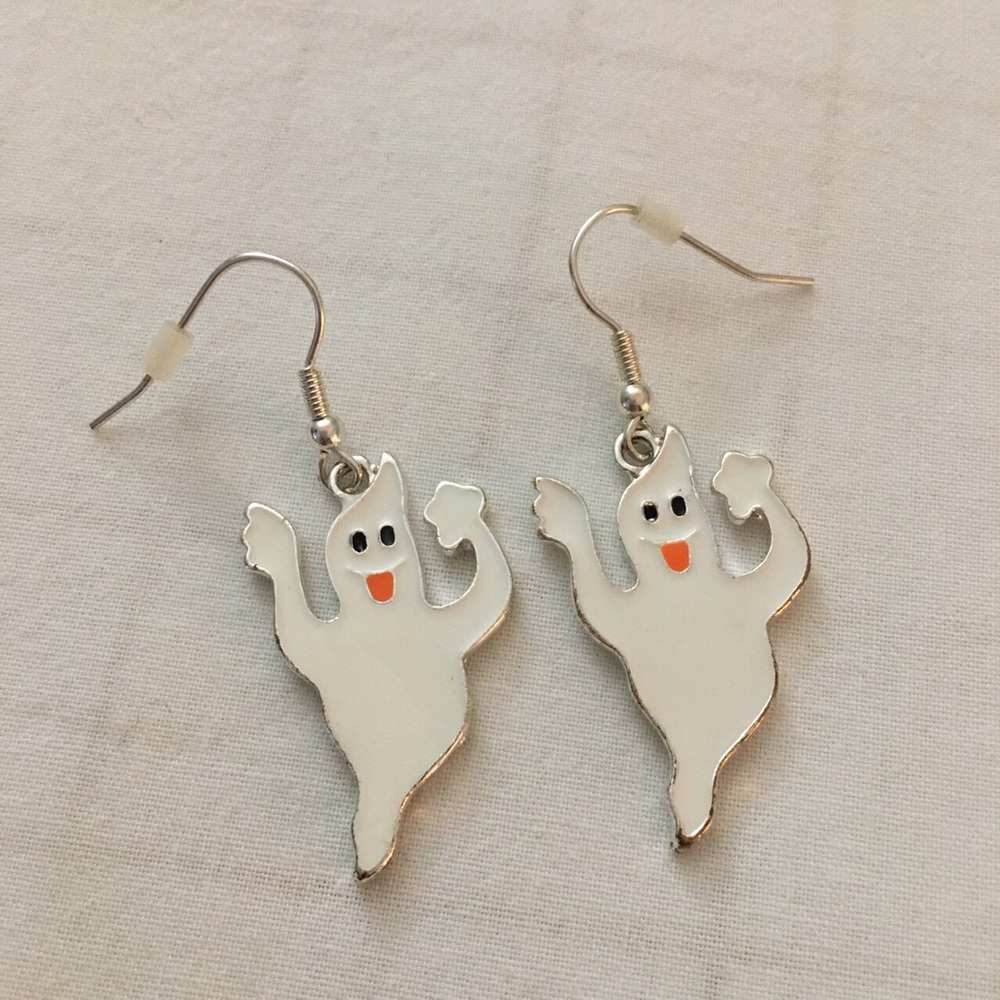 Cute Ghost Halloween Earrings